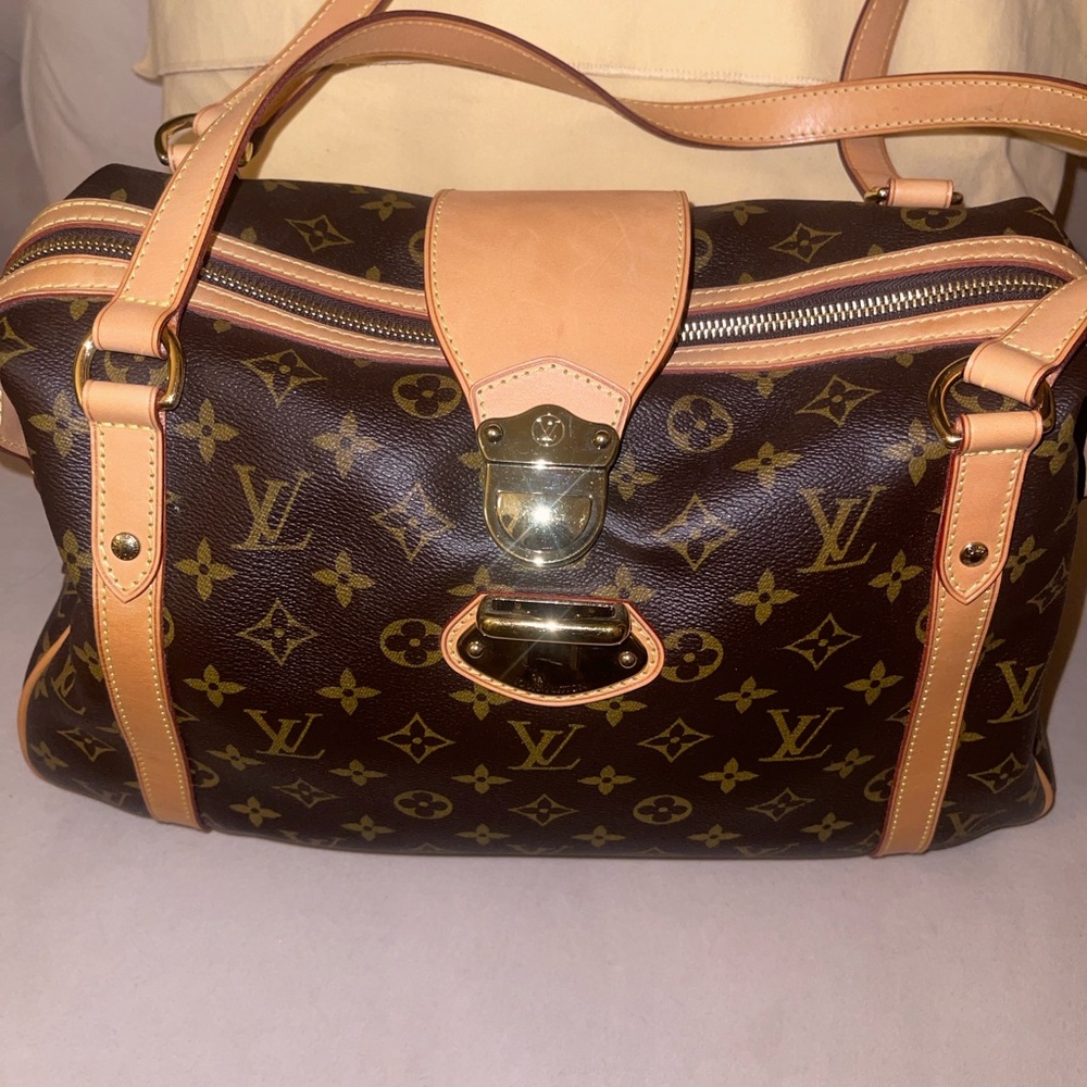 Louis Vuitton Stressa Handbag Monogram Canvas GM (Prestine) - Picture 11 of 16